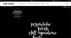 Desktop Screenshot of optik-wagner.ch